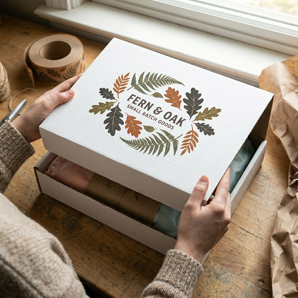 Branded custom printed boxes